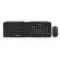 Vouni ชุดคีย์บอร์ดและเมาส์ไร้สาย รุ่น Business home keyboard wired USB keyboard mouse set E2751Y