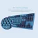 แป้นพิมพ์ แป้นพิมพ์เชิงกล AKKO 3087sp Ocean Star Gaming Keyboard 87Key Type-C Wired Cherry MX Switch PBT Keycaps Mechanical