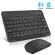 Wireless Keyboard And Mouse Mini Rechargeable Spainish Bluetooth Keyboard With Mouse Russian Keyboard For Pc Tablet Phone