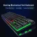 Keyboard Gamer Kit Wired Gaming Mouse Kit Backlight Computer Mechanical Feel Keyboards PC Backlit Game 104 Keys Keycaps Rainbow