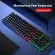 Keyboard Gamer Kit Wired Gaming Mouse Kit Backlight Computer Mechanical Feel Keyboards PC Backlit Game 104 Keys Keycaps Rainbow