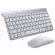 2.4g Wireless Keyboard Mouse Combo Mini Keyboard And Mouse Set For Lap Notebook Pc Computer Mac Desk Windows Smart Tv Ps4