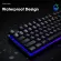 Keyboard Gamer Kit Wired Gaming Mouse Kit Backlight Computer Mechanical Feel Keyboards PC Backlit Game 104 Keys Keycaps Rainbow