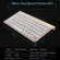 2.4g Keyboard Mouse Combo Set Multimedia Wireless Keyboard and Mouse for Notebook LAP MAC DESK PC TV Office Supplies