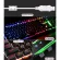 Gaming Keyboard Mouse 104 Keys RGB Backlit Keyboards Mouse Combo Metal Gamer Keyboard for Tablet PC Lap Desk Computer