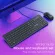 Niye Silent Keyboard Mouse Set Ergonomic Mute Office Gaming USB Full-Size Keyboard Mouse Combo for Notebook Lap Desk PC