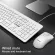 Niye Silent Keyboard Mouse Set Ergonomic Mute Office Gaming USB Full-Size Keyboard Mouse Combo for Notebook Lap Desk PC