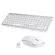 Keyboard Mouse Combo Set Wireless Keyboard And Mouse For Notebook Lap Mac Desk Pc Tv Office Supplies Mini Slim Keyboard