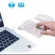 2.4g Numeric Keypad Wireless Financial Keypad with Mouse 18 Keys Number Pad Portable Silent Financial Accounting Keyboard