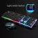 Mechanical Keyboard USB Wired Gaming Keyboard Mouse Set Backlit Gamer Ergonomic Mechanical for Mac PC Computer Desk