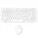 Mofii Gaming Keyboard Mouse Combo Usb 2.4g Ergonomic Wireless Mixed Color 87 Key Mini Keyboard Mouse Set Girls For Desk
