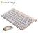 Mini Wireless Keyboard Mouse Combo Usb 2.4g Ultra Slim Ergonomic Keyboard And Mouse For Notebook Lap Pc Macbook Lenovo Hp