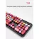 Wireless Keyboard Mouse Color Lipstick Round Hat Keyboard Office Desk Keyboard Mouse Suit Gaming Keyboard and Mouse