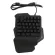 Game Keyboard Mouse Combos XT60 Color Wired Backlight One-Handed Keyboard and Mouse Gaming Keyboard for PC Gamer