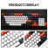 Mechanical Keyboard Keyscap Carbon Pbt Oem Profile 108 Keys For Cherry Mx Gk61 Anne Pro 2 Jazz Noppoo Ikbc Ganss Rk Kbt Fico