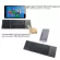 Foldable Wireless Bluetooth Keyboard Touchpad Portable Ultraslim Wireless Keyboards For Pc Lap Tablet Mobile Phone