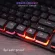 Waterproof Wired Keyboard Levitate Keycap Gaming Keyboard Usb Rgb Backlight Led Pc Keyboard Holder Gamer Computer Game Keyboards