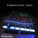 Waterproof Wired Keyboard Levitate Keycap Gaming Keyboard Usb Rgb Backlight Led Pc Keyboard Holder Gamer Computer Game Keyboards