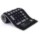 103 Keys Foldable Silicone Wired Keyboard Usb Flexible Waterproof Slim Keyboard Universal Silent Roll Up Keypad For Pc Lap