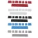 8 Keys 6.5u Space Bar Pbt Keycaps Double Shot Keycap For Corsair Strafe K65 K75 Dropship