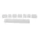 8 Keys 6.5u Space Bar Pbt Keycaps Double Shot Keycap For Corsair Strafe K65 K75 Dropship