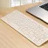 Ultra Thin Portable Standard 96-Key Wireless Bluetooth Keyboard For Ipad Iphone Mac Pc White Black Blue Pink