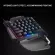 One-Handed Mechanical Gaming Keyboard Led Backlight Portable Mini Gaming Keypad Game Controller For Pc Ps4 Xbox Gamer