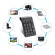 Portable 2.4g Wireless Digital Keyboard USB NUMBER PAD 18 Keys Numeric Keypad