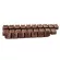 Solid Wood Backlit Keycaps for Cherry MX Switch Mechanical Gaming Keyboard Customized OEM Profile Black Walnut Wooden Key Caps