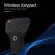 N5901 Trackball Air Mouse 2.4GHz Mini Wireless Multimedia Plastic Receiving Miniature Receivers Remote with Keyboard