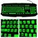 SR 4 FONGLI 107 68 47 Eyboard Cer Sticer NS Film Glow in Dar Capit Letters Lap Accessories