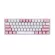 KEYBOARD (คีย์บอร์ด) REDRAGON K617 FIZZ (WHITE & PINK) (BLUE SWITCH - RGB LED - EN/TH)