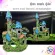 Castle 3, the top of the resin doll for decoration, fish tank, fish tank decoration.