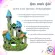 Castle 3, the top of the resin doll for decoration, fish tank, fish tank decoration.