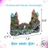 Castle, Bridge, Azin doll for decoration, fish tank, fish tank decoration
