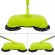 Peng Shuo ไม้กวาดพื้น ไม้กวาดดูดฝุ่นอัจฉริยะ Sweeping Machine รุ่น PS-888 หมุนได้ 360 องศา (สีเขียว)