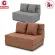 Getzhop Bed Bed Sofa Sofa Sofa, 2 seats, Sofabed ThaiBULL, model OLT501-150, size 150*190*16 cm. (5 feet), free! 2 pillows + fabrics (assorted designs)