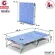 Getzhop steel bed, foldable bed Bed head With Reinforce Folding Bed 2 folding cushion, model EZ-0013, size 90x190x32cm. (Blue)