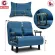 ThaiBULL Sofa Bed Bed Sofa Sofa Adjusted to a Sofa Bed bed model OLT503-80 (Blue)