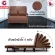 ThaiBULL Sofa Bed Bed Sofa Sofa Adjusted to a Sofabed bed model OLT503-100 (95x190x26 cm.)