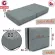 Getzhop bed, bed, steel bed, 3 types of beds, with a thick steel frame 20 cm. Not adjustable. Big wheel model OLT750-105-gray.