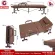 Getzhop Multipurpose Bed Bed with bed cushion, patient bed, ThaiBULL, model OLTCF250-80B, coconut fiber cushion Special big wheels! Size 80x190x50cm.