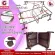 Getzhop bed can be folded. Bed with bed cushion, patient bed, height 50 cm. Special big wheels! ThaiBULL model OLT150-90B 90x190x50 cm. (PU movie) Free! Pillows+dustproof bags+veils (assorted patterns)