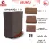 ThaiBULL Rubber Bed Model OLTLM5-150-90HB Rubber seat reinforcement bed, folded bed, elderly bed, 3 -foot bed, Topper Latex (PU) with a bed head.