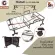 ThaiBull Elderly Beds Bed with mattress seats, steel beds, extra bed, model OLTCF245-90B 3 feet. Special! Topper coconut fiber cushion (upgrade) with legs