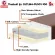 Topper Latex Sofa Bed Tire Sofa, OLTLM4-PU501-100, free! 2 pillows