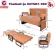 ThaiBULL can sleep. Sofa bed The sofa can be a bed of 180 degrees. There is a pocket for the OLT507-100. Free! 2 pillows