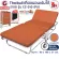 ThaiBULL, foldable bed, 3 -foot bed with mattress cushions Foldable bed Foldable Portable Bed EZ-010 leather