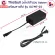 Thaibull Adapter อแดปเตอร์  100-240 V-50/60Hz (Black)