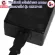 Thaibull Adapter อแดปเตอร์  100-240 V-50/60Hz (Black)